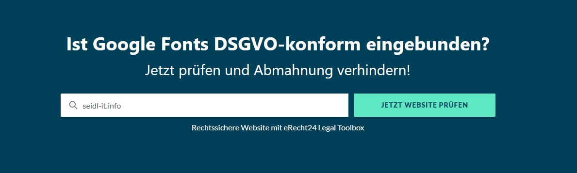 Google Font Check, wo kann ich meine Webseite prüfen?