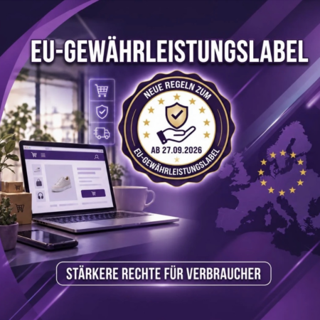 EU Gewaehleistungslabel ab September 2026