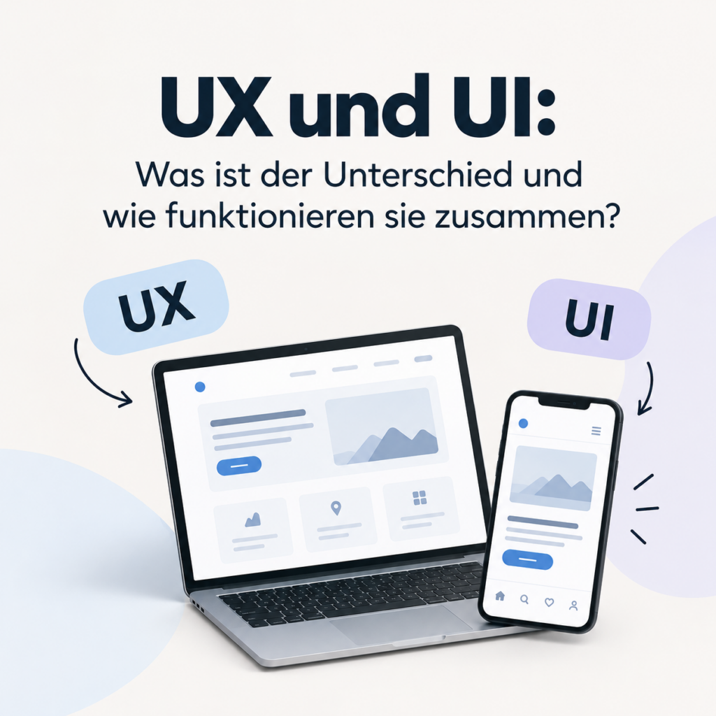 UX und UI, der Unterschied